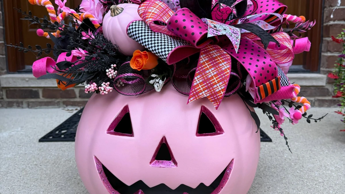 30 Pink Halloween Decor Ideas That Make Spooky Look Pretty